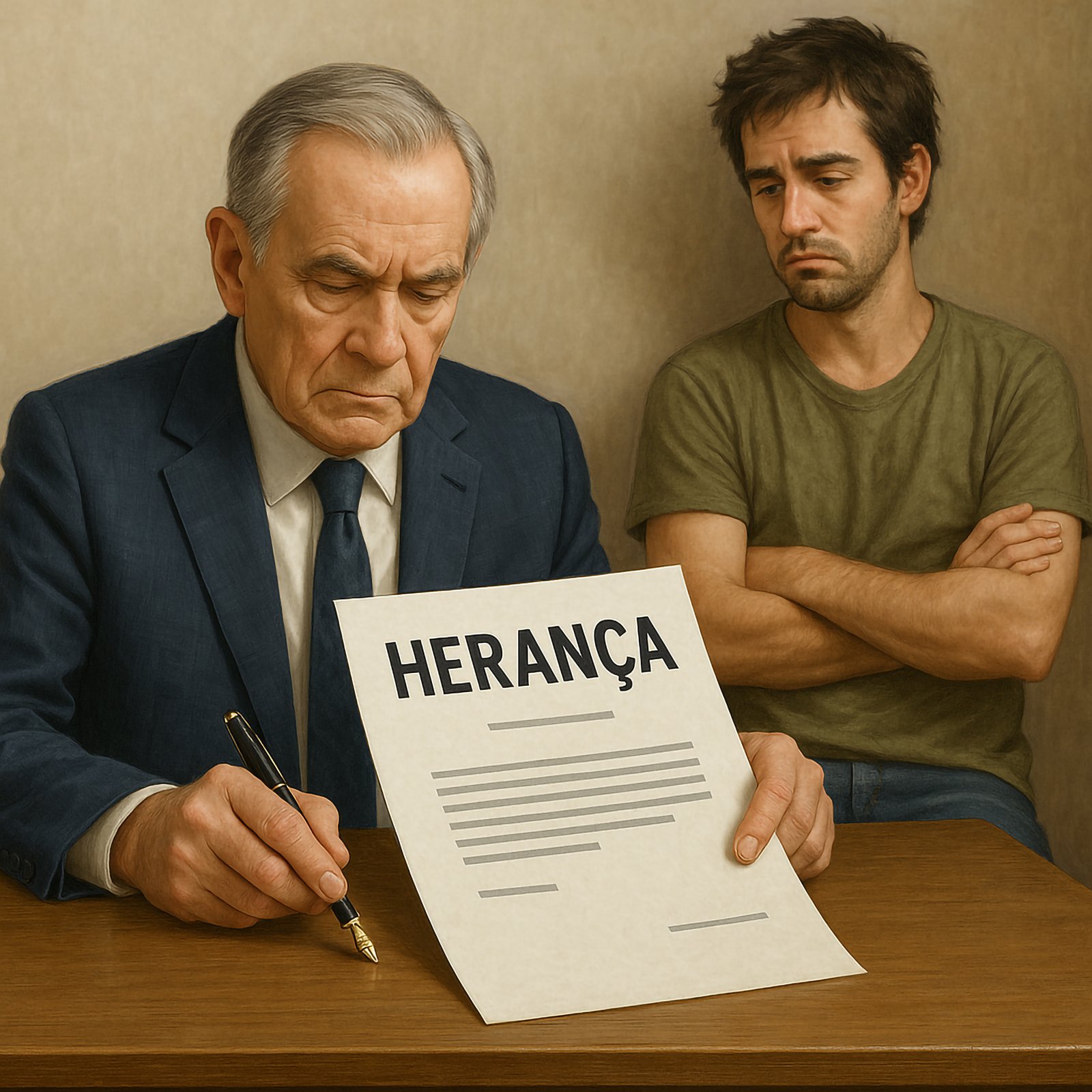 Filho negligente vai perder herança?